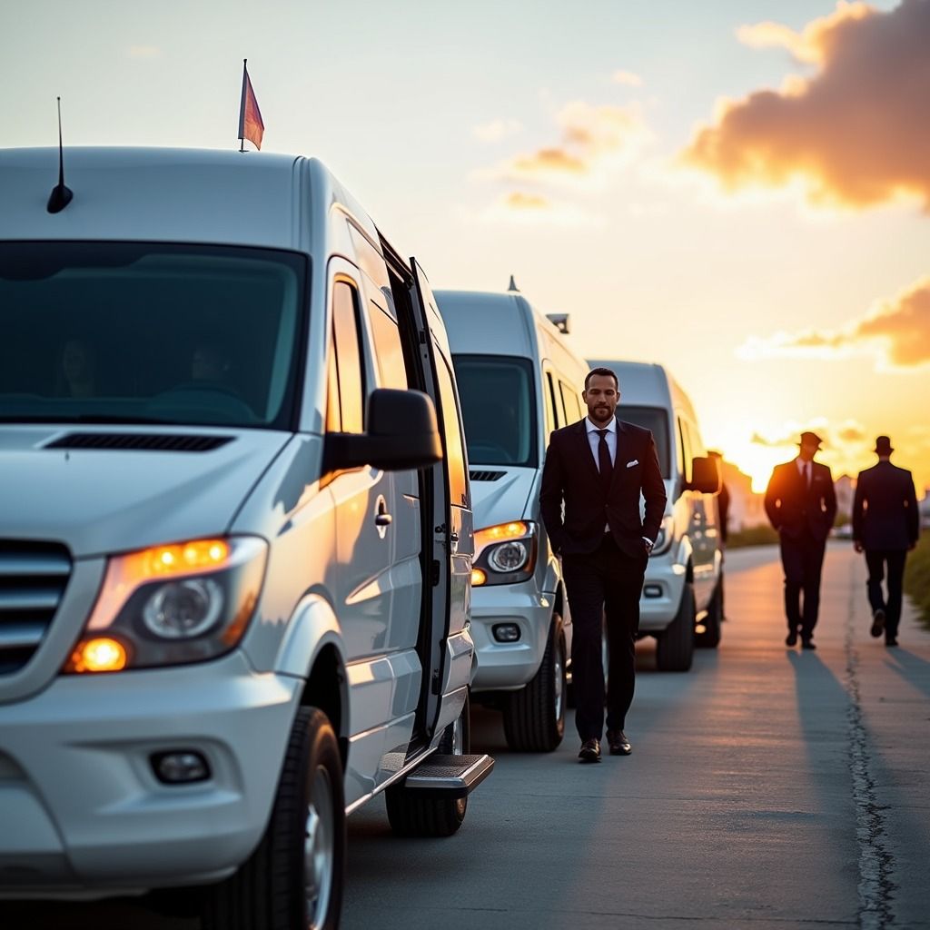 Mercedes-Benz Sprinter for luxury group transportation in Greensboro NC